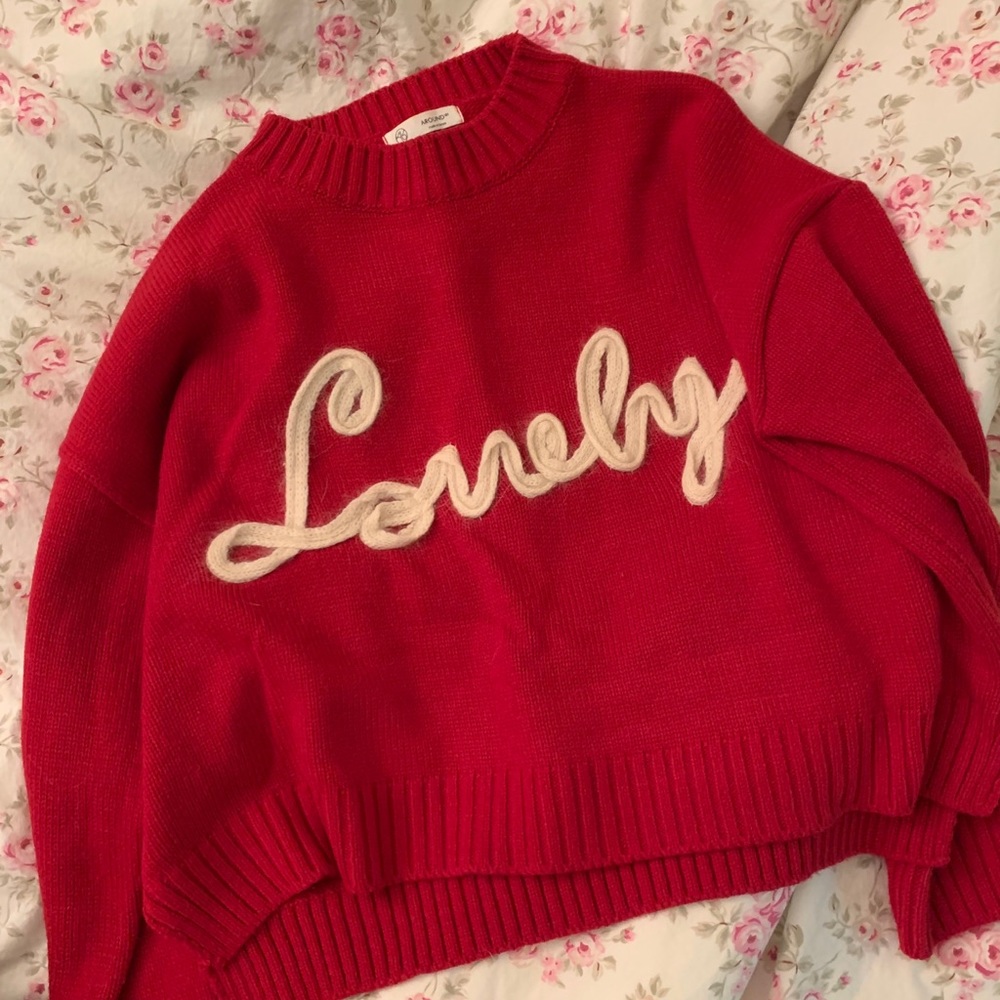 Lovely Red Sweater